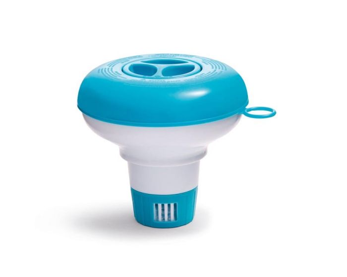 Intex | Zwembad Toebehoren Vlotter 17,5cm Kunststof Wit/Blauw vr alle Intex Zwembaden Chloortablet 200 g