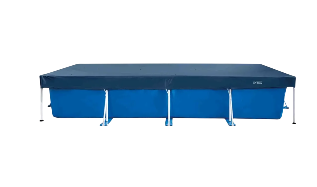 Intex | Zwembadzeil Afdekzeil Rectangular Pool Cover PVC Blauw Rechthoekig 450x220x84 cm
