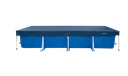 Intex | Zwembadzeil Afdekzeil Rectangular Pool Cover PVC Blauw Rechthoekig 450x220x84 cm