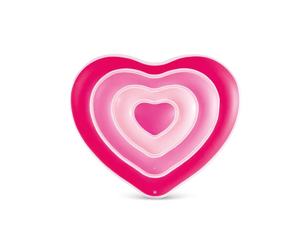 Intex | Watermatras Sweetheart Float Hart Roze 155x135x25cm
