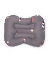 Noui Noui | Stoelverhoger Seat Cushion Ice Cream Anthracite Grijs Vinyl Bevestiging met Tiem Opblaasbaar Zitkussen
