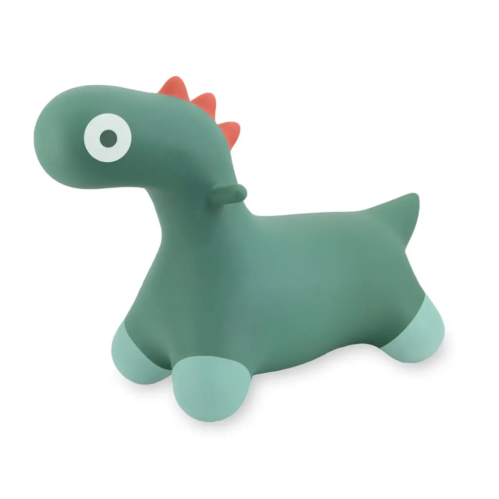 SPRINGFIGUUR, Hoppi Dino, garden green, dinosaurus, groen, uni, kunststof, vanaf 24 maanden, Activity Toys