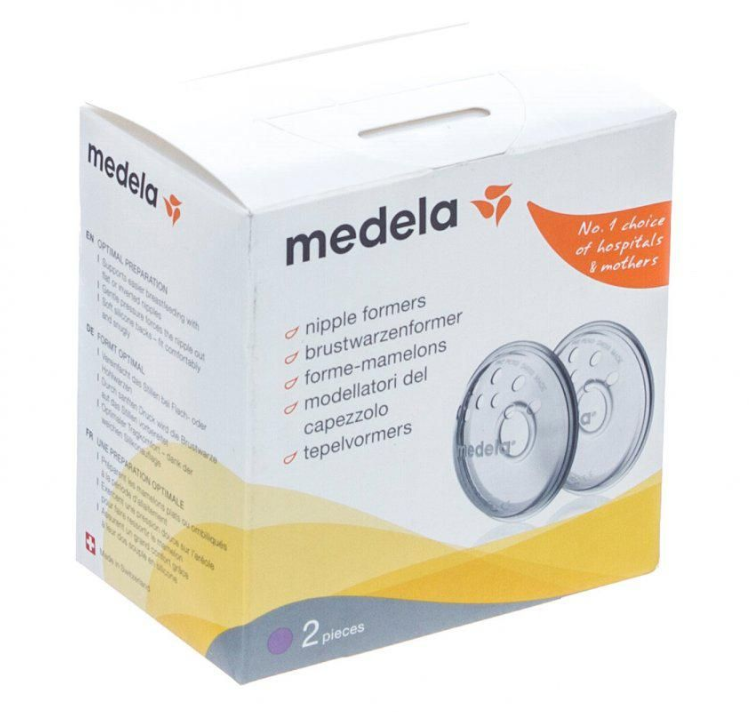 Medela | Tepelvormer Silicone Transparant 2-pack