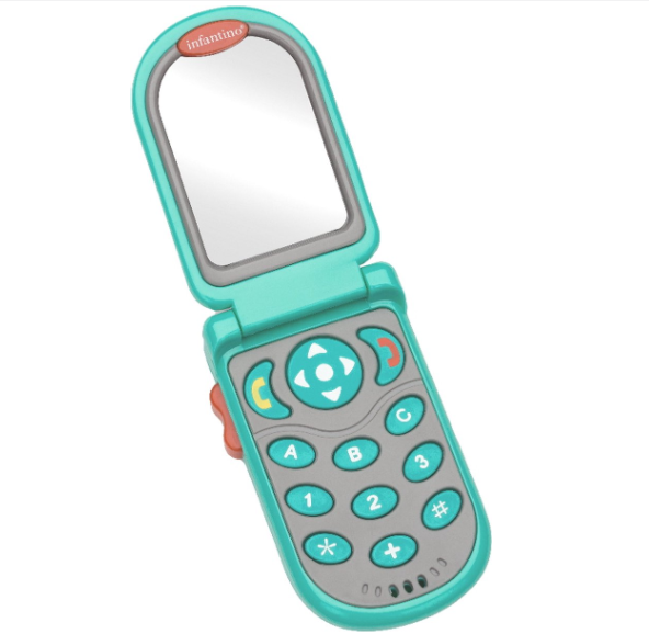 Infantino | Multimedia Flip & Peek Fun Phone Kunststof +3M