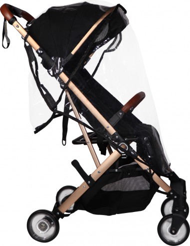 REGENSCHERM/WINDSCHERM, Rain Cover, transparant, vr buggy, polyethyleen- vinylacetaat, universeel model, 2022