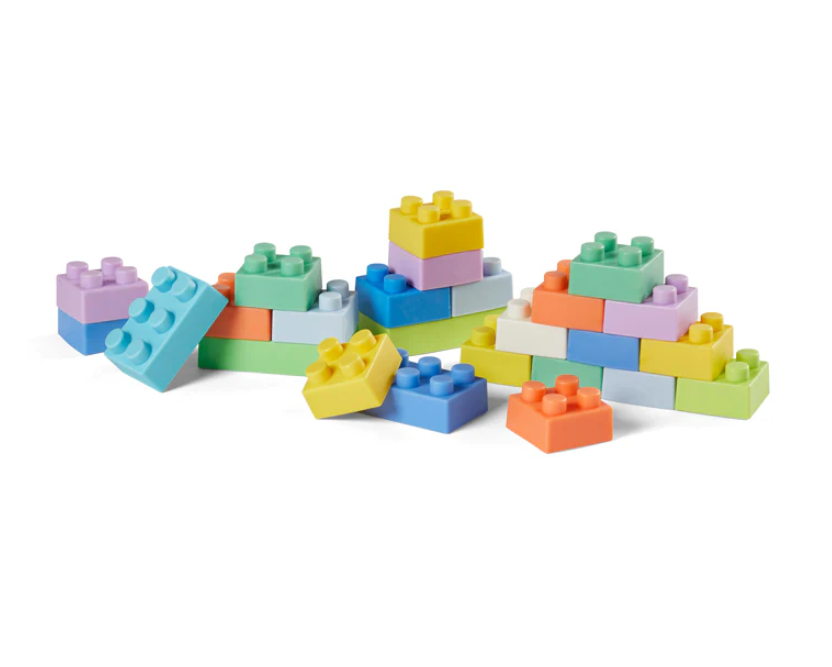 Infantino | Blokken Wee Wild Ones Collection Super Soft 1st Building Blocks 