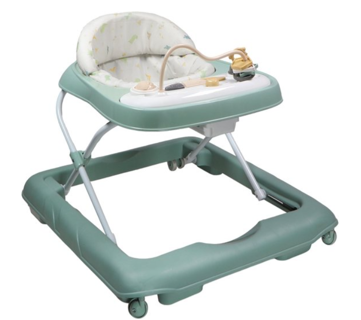 Tryco | Loopstoel Baby Walker Dinosaurus Stone Green +6M