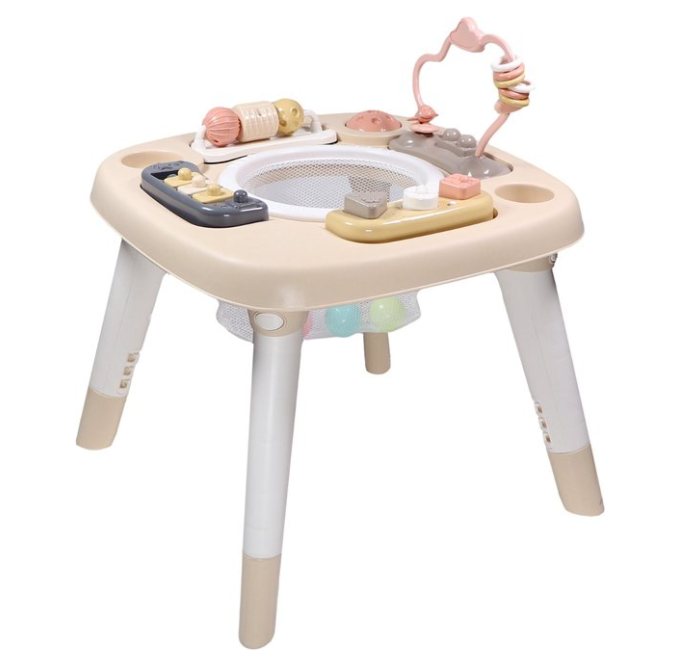 Tryco | Speeltafel 3-in-1 Activity Table Zebra Pink/Beige +6M