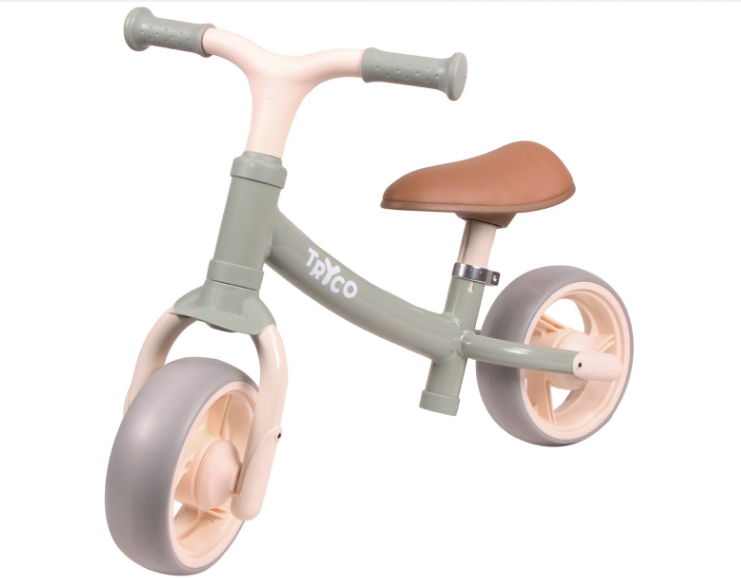 Tryco | Loopfiets/Loopauto Balance Bike Rocky Stonegreen Groen