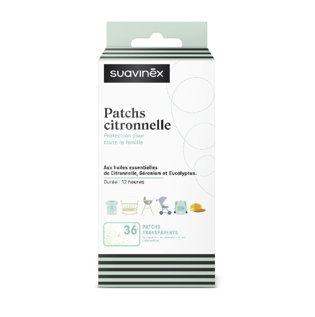 Suavinex | Antimug stickers Citronella Patches 36st