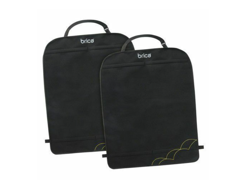 AUTOZETELBESCHERMER, Deluxe Kick Mats, zwart, vr de achterkant van de voorste autozetels, 1-delig, polyester/PVC