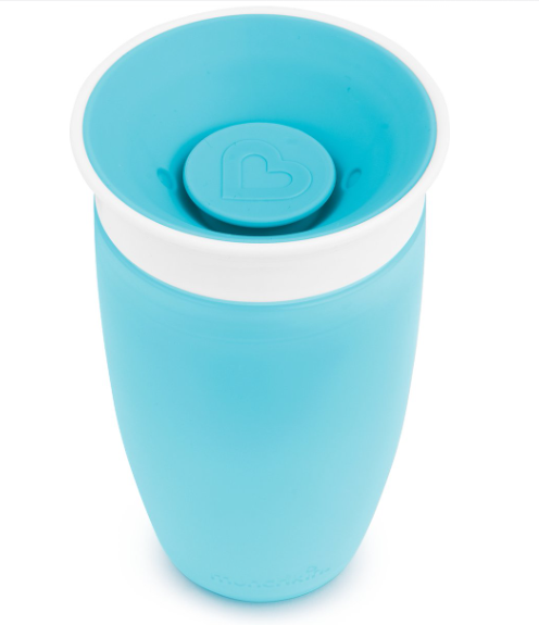 DRINKBEKER, 296 ml, blue, Miracle 360° Sippy Cup, blauw, uni, kunststof, 1 stuk(s)