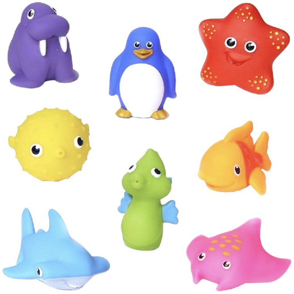 Munchkin | Badspeelgoed Ocean Sea Squirts +9m 8-pack
