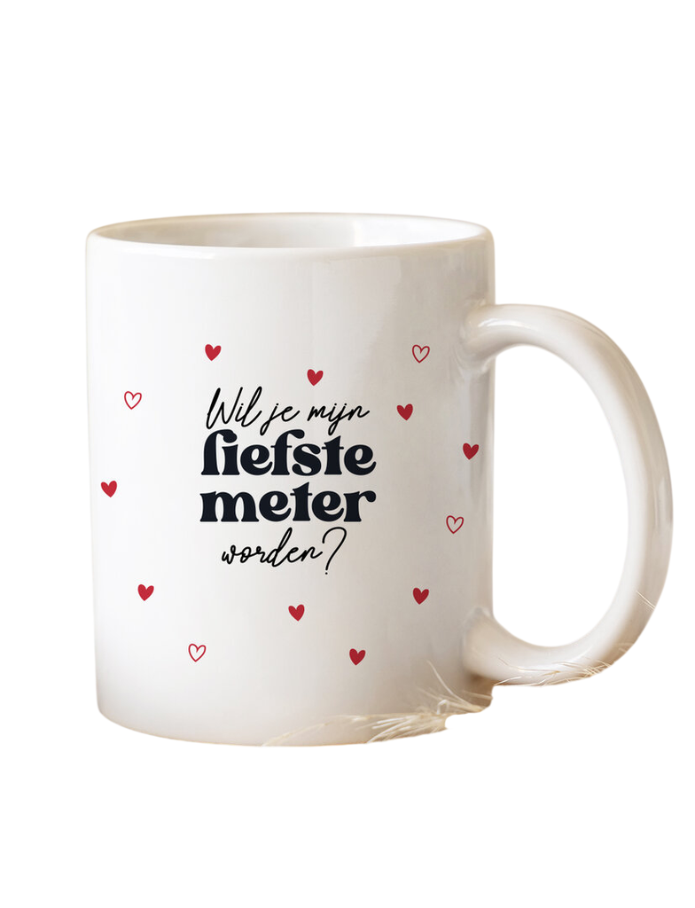 Minimou | Koffietas "Wil jij mijn liefste Meter worden?" Beats of Love 325ml
