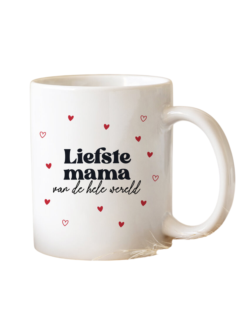 Minimou | Koffietas "Liefste Mama van de hele wereld" Beats of Love 325ml