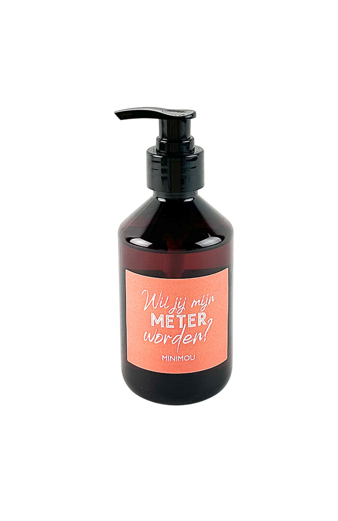 Minimou | Handzeep "Wil jij mijn Meter worden" Paradise Beach 250ml