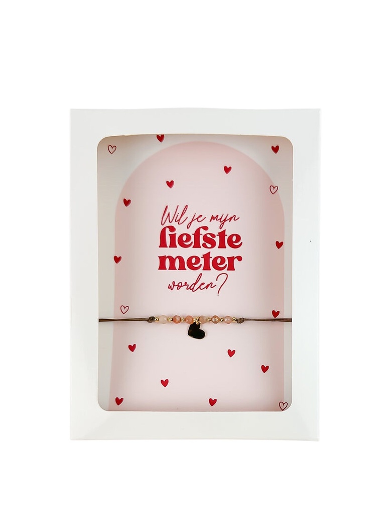 Minimou | Armband "Wil je mijn liefste Meter worden?"