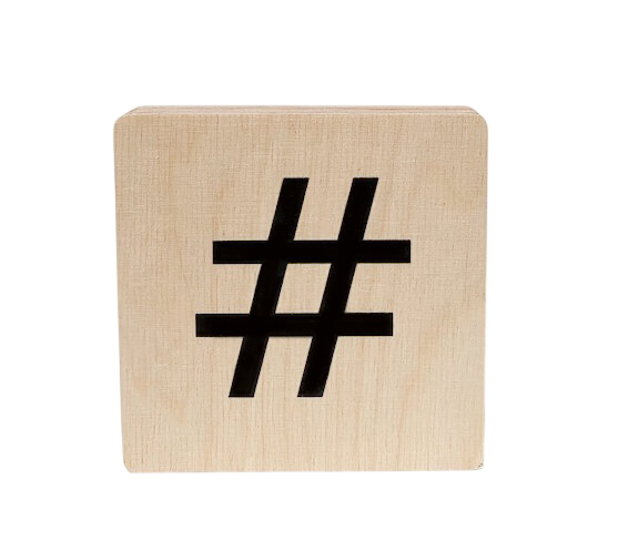 Minimou | Figuur # Hout 10x10cm