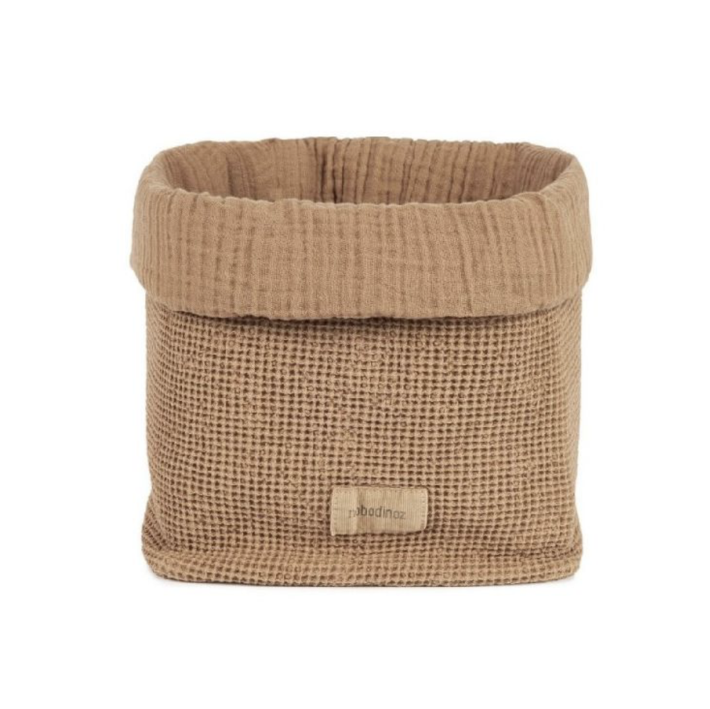 Nobodinoz | Verzorgingsmand Wabi-Sabi Basket Sesame Bruin