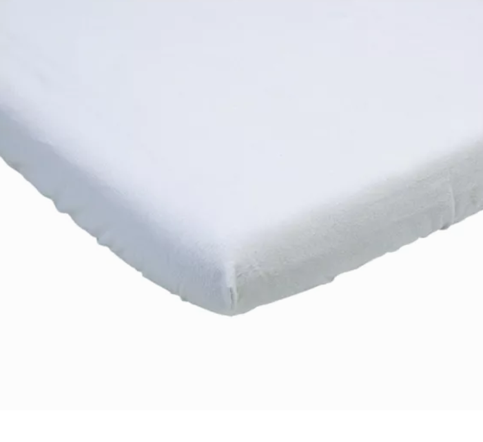 MATRASBESCHERMER 75X95CM VR PARK, molton katoen 250 gr, kookwasbest., antibact., klimatiserend & vochtregulerende werking
