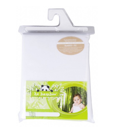 He Bamboo | Matrasbeschermer Waterdicht Molton+PU  60x120cm