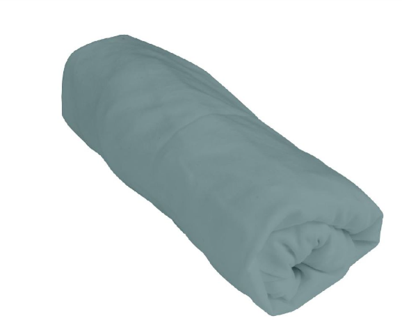 He Baby | Hoeslaken 100% Katoen Mist Grey 60x120cm