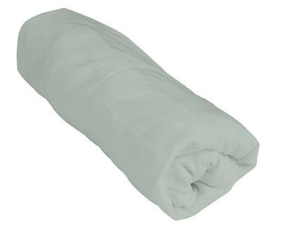 He Baby | Hoeslaken 100% Katoen Lily Green 60x120cm 