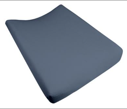 [322288] HOES VOOR WASKUSSEN, shadow bleu, blauw, uni, badstof, 50x80cm, kleur280