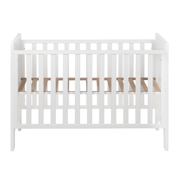 [322029] BED, 60x120, Mila, wit, standaard, babybed, incl bodem