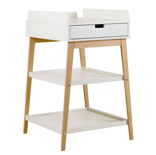 [427755] Quax | Verzorgingstafel met Lade Hip Clay Naturel