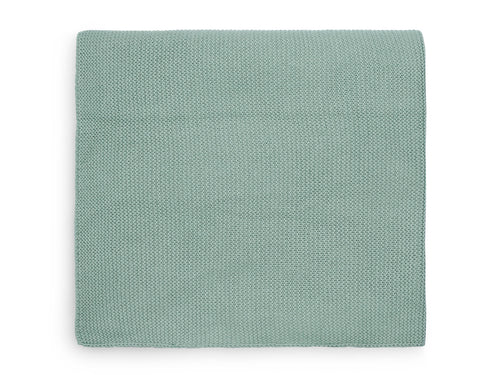 [351641] Jollein | Deken Basic Knit Tricot Forest Green 0.9TOG 100x150cm
