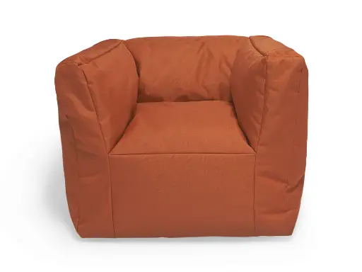 [401846] Jollein | Kinderzetel Beanbag Caramel Canvas Polyester Hoes Zithoogte 17cm