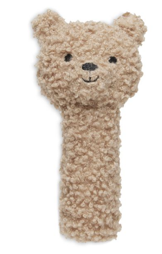 [447171] Jollein | Rammelaar Teddy Bear Biscuit Textiel Bruin +0M