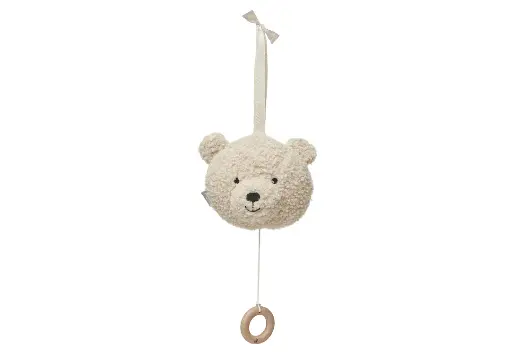 [447177] Jollein | Muziektrekker Teddy Bear Naturel Ecru +0M 