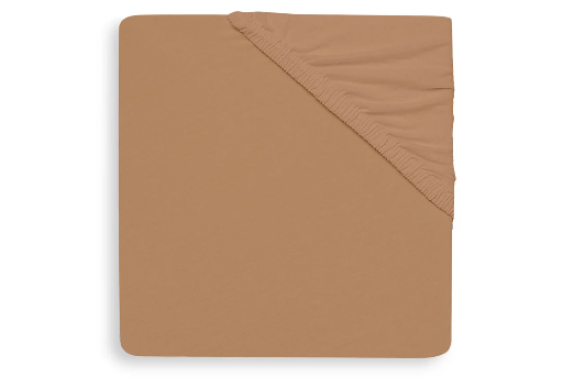 [447698] Jollein | Hoeslaken Wieg/Draagmand Biscuit Bruin 40/50x80/90cm