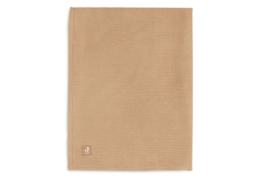 [447737] Jollein | Deken Basic Knit Biscuit 2.0TOG Bruin 75x100cm 