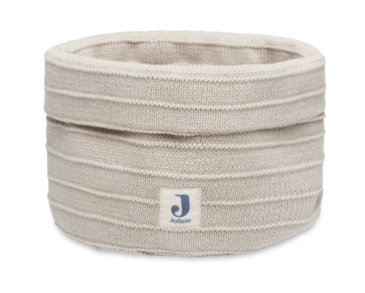 [447807] Jollein | Verzorgingsmand Pure Knit Tricot Nougat Ecru