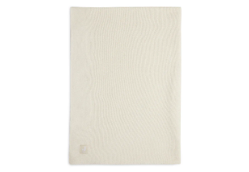 [461104] Jollein | Deken Basic Knit Ivory 0.9TOG Ecru 75x100cm