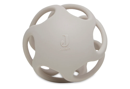 [461140] Jollein | Bijtring Bal Nougat Ecru Ø9,5cm