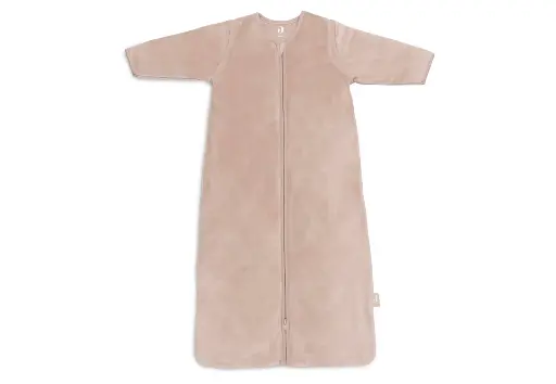 [471091] Jollein | Slaapzak Velvet Wild Rose Afritsbare Mouwen Velours Klassiek Model 3.0TOG Rose 70cm