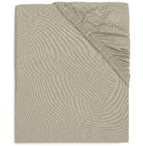 [471134] Jollein | Hoeslaken 100% Katoen Olive Green Groen 60x120cm