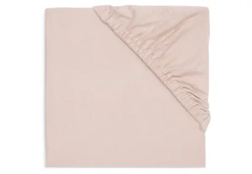[471135] Jollein | Hoeslaken Wild Rose 100% Katoen Rose 60x120cm