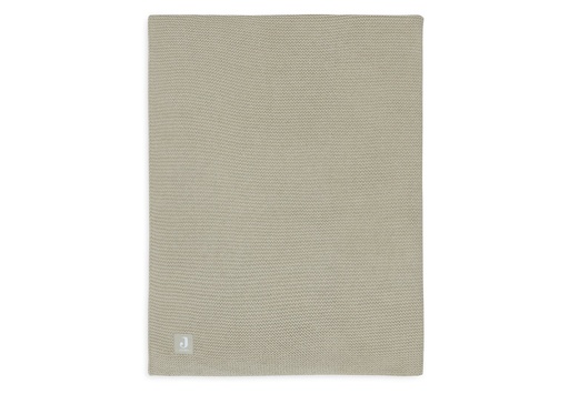 [471136] Jollein | Deken Basic Knit Olive Green 0.9TOG Groen 75x100cm 