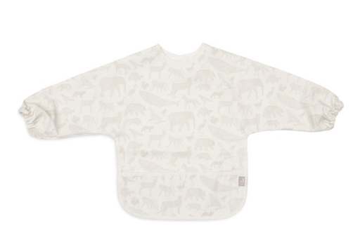 [471150] Jollein | Slabbetje met Mouwen Animals Nougat