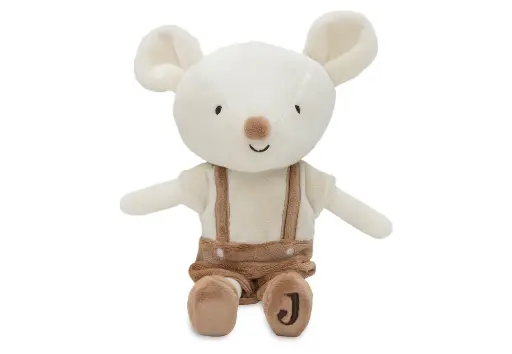 [471268] Jollein | Pop Mouse Bowie Muis Textiel +0M met Short en Bretellen