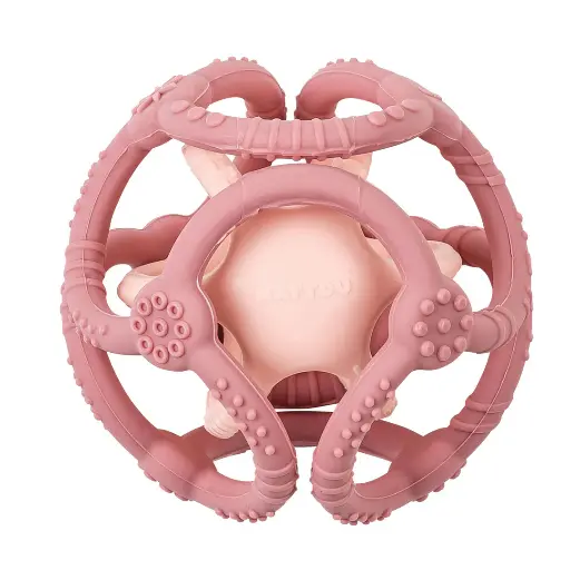 [402672] Nattou | Bal Silicon Pink Roze 2-pack