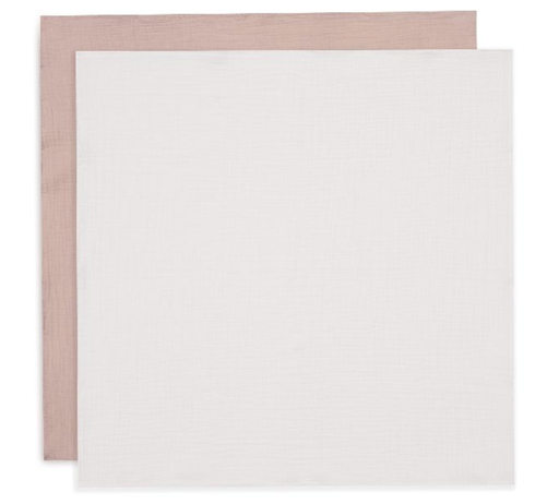 [484002] Jollein | Tetra Doek Wild Rose/Ivory 70x70cm 4-pack