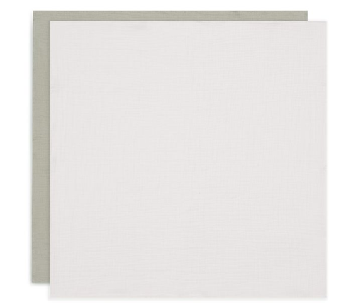 [484003] Jollein | Tetra Doek Olive Green/Ivory 70x70cm 4-pack