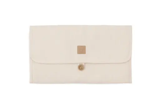 [483949] Jollein | Luiermatje Twill Natural Linnenlook