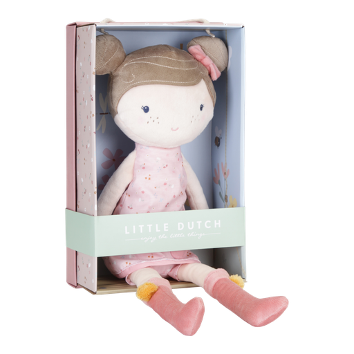 [459806] Little Dutch | Pluche Knuffel Rosa Knuffelpop Textiel Roze 50cm +12m
